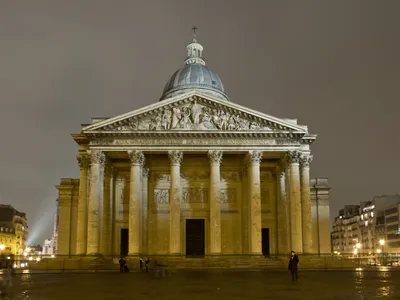 Пантеон в париже фото фотографии