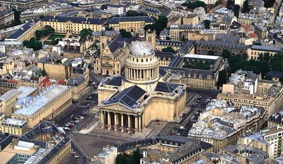 Пантеон в Париже - Pantheon: фото и описание церкви св. Женевьевы