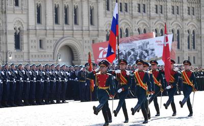 Парад Победы на Красной площади • Президент России