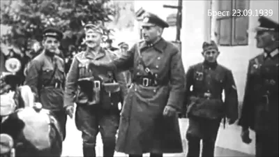 Парад Красной Армии с вермахтом в Бресте в 1939 году: что это было -  Рамблер/новости