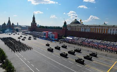 Роскосмос» сфотографировал с орбиты парад Победы в Москве — РБК