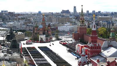 В Москве на Красной площади прошел Парад Победы