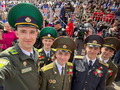 Парад Победы на Красной площади в Москве
