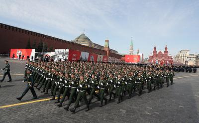 В Москве прошла репетиция парада Победы с участниками операции на Украине —  РБК