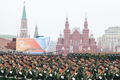 NEWSru.com :: На военный парад Победы в Москве вышли 13 тысяч  военнослужащих, свыше 130 единиц техники: новейшее оружие и системы. А  авиапарад отменили