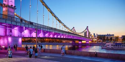 Парящий мост» появится в парке «Зарядье» — Комплекс градостроительной  политики и строительства города Москвы