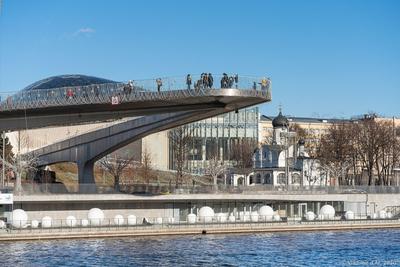 Парящий мост» рядом с Кремлем начнут строить в 2016 году - Мослента
