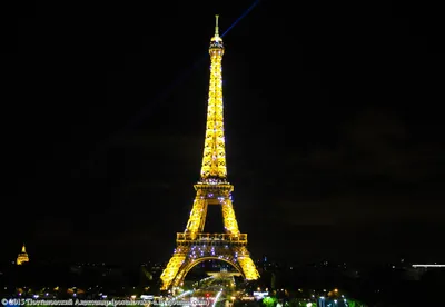 Ноябрь в Париже. Эйфелева башня