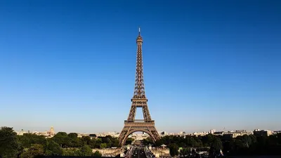 Обои на рабочий стол Париж / Paris Эйфелева башня ночью, обои для рабочего  стола, скачать обои, обои бесплатно