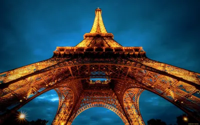 Обои Города Париж (Франция), обои для рабочего стола, фотографии города,  париж, франция, эйфелева, башня Обои для рабочего стола, скачать обои  картинки заставки на рабочий стол.