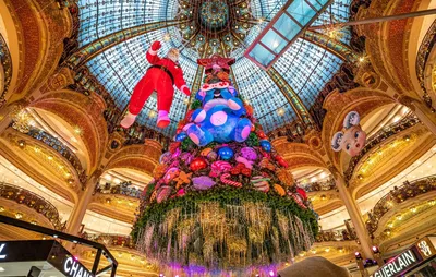 Galeries Lafayette, Париж - «Великолепный интерьер, но посещать лучше во  время распродаж. » | отзывы