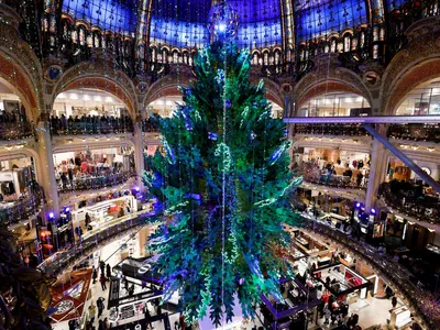 Paris Christmas illuminations 'still joyful' despite fewer lights