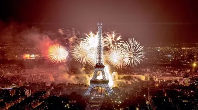 Париж новый год фото фотографии