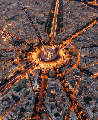 Париж с высоты птичьего полета. :: Екатерина Артамонова – Социальная сеть  ФотоКто