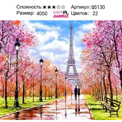 Картина по номерам \"Великолепный Париж\" (400х500 мм) OZ : купить в  интернет-магазине — OZ.by