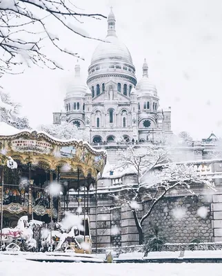 Париж и целый мир - Paris10.ru - Сегодня в Париже обещают мокрый снег 🌨☃️  Пока парижане спешат по лужам в школы и на работу, многие из нас могут  продолжать нежиться под елочкой