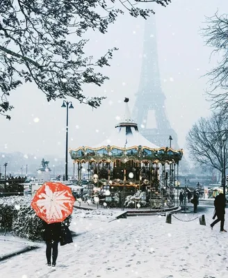 Зимний париж (41 фото) - 41 фото