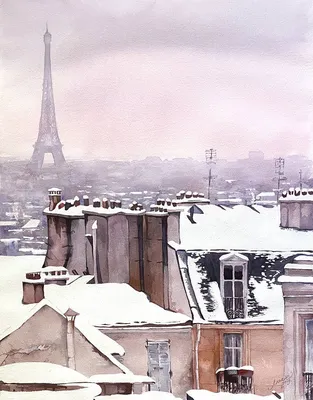 Париж зимой (Каролин Одас) / Стихи.ру
