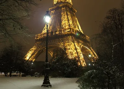 Волшебный новогодний Париж на фото - 36 фото