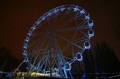 Парк Гагарина и новое колесо обозрения | IWphoto.ru