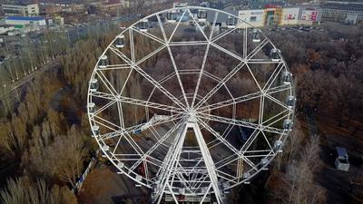 Колесо обозрения в парке Гагарина в Самаре — режим работы и цены 2024,  билеты, где находится, фото, как добраться