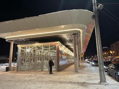 Завершается реконструкция входной группы парка Горького в Казани