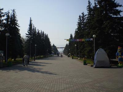 Парк горького Красноярск фото