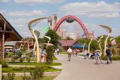 Детский веревочный парк «Лукоморье». 2016, Москва