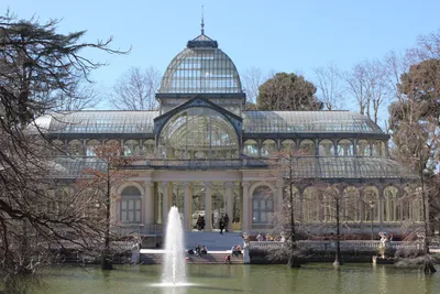 A Crystal Palace In Retiro Park Madrid High-Res Stock Photo - Getty Images