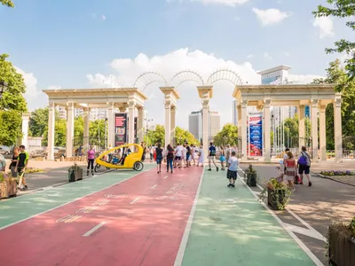 Парк сокольники в Москве фото фотографии