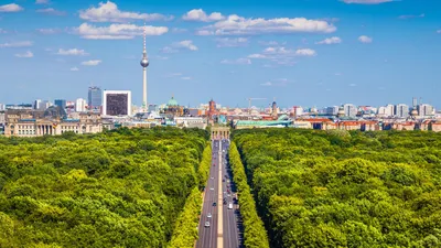 Отзыв о Парк Тиргартен (Германия, Берлин) | Живописный парк ведущий к  Бранденбурским воротам. Осторожно нудисты!