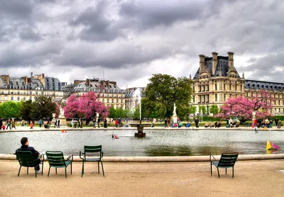 Сад Тюильри в Париже – le jardin des Tuileries: фото парка