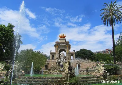 Парк цитадели в Барселоне стоковое изображение. изображение насчитывающей  сад - 81579735
