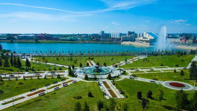 Парк тысячелетия в Казани – парковый комплекс для отдыха всей семьей.
