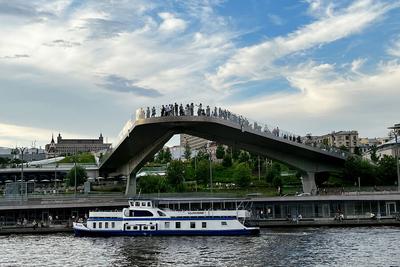 Парк «Зарядье» , Москва, Россия.