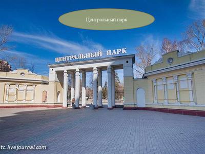 Скверы и парки Новосибирска - презентация онлайн