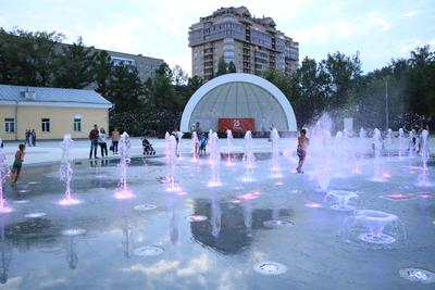Стационарный сценический комплекс для проведения культурно-массовых  мероприятий в парке «Центральный парк», г. Новосибирск