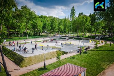 Бетонный скейт парк в Самаре - FK-ramps