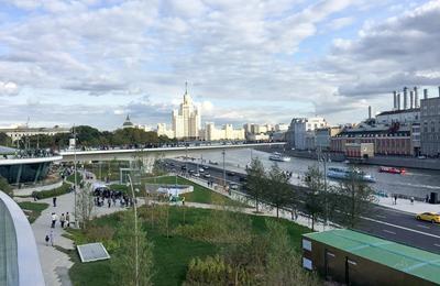 Парк на берегу Москвы-реки по проекту бюро Wowhaus