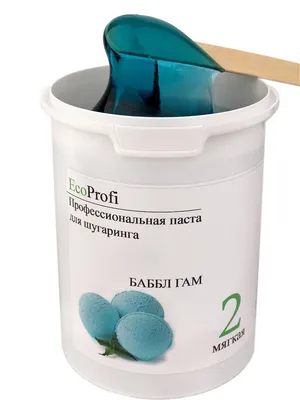 EcoProfi Сахарная паста для шугаринга \"БАББЛ ГАМ\", мягкая 1500 г - купить с  доставкой по выгодным ценам в интернет-магазине OZON (185494317)