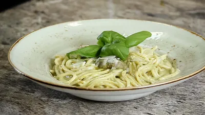 Спагетти с соусом песто - рецепты от Amelia Gourmet