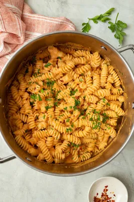 Easy Vegetarian Rasta Pasta - The Fiery Vegetarian