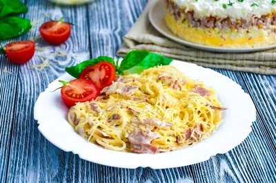 Спагетти карбонара пошаговый рецепт с видео и фото – Итальянская кухня:  Паста и пицца