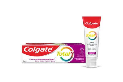 Зубная паста Colgate Total 12 Профессиональная Здоровье Десен 75 мл с  бесплатной доставкой на дом из «ВкусВилл» | Тамбов