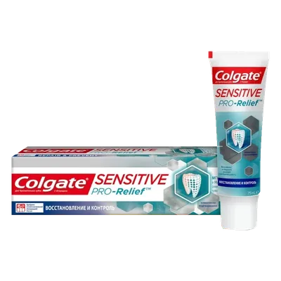 Colgate Зубная паста Sensitive Pro - Relief Восстановление и Контроль 75мл  цена от 407 руб. купить в аптеках Апрель, инструкция по применению