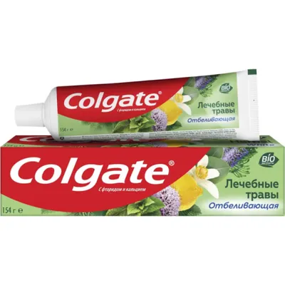 Зубная паста Colgate Лечебные травы, 154 г - купить с доставкой в  Ростове-на-Дону - STORUM