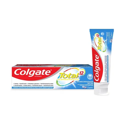 Зубная паста Colgate Total 12 купить по низкой цене в Москве