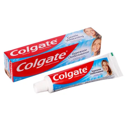 Зубная паста Colgate «Бережное отбеливание», 50 мл (1337185) - Купить по  цене от 70.00 руб. | Интернет магазин SIMA-LAND.RU