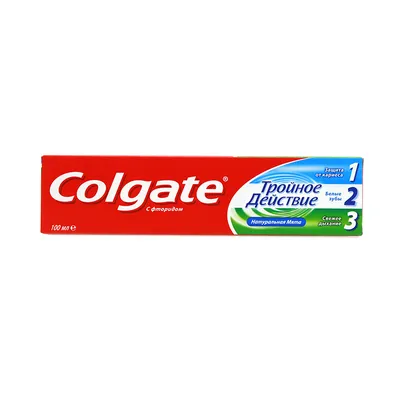 Зубная паста COLGATE, 100мл, 3 вида купить с выгодой в Галамарт