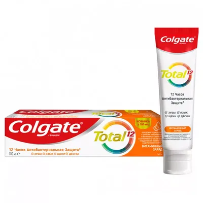 Зубная паста Colgate TOTAL Чистая мята 75 мл - отзывы покупателей на  Мегамаркет | зубные пасты CN03103A